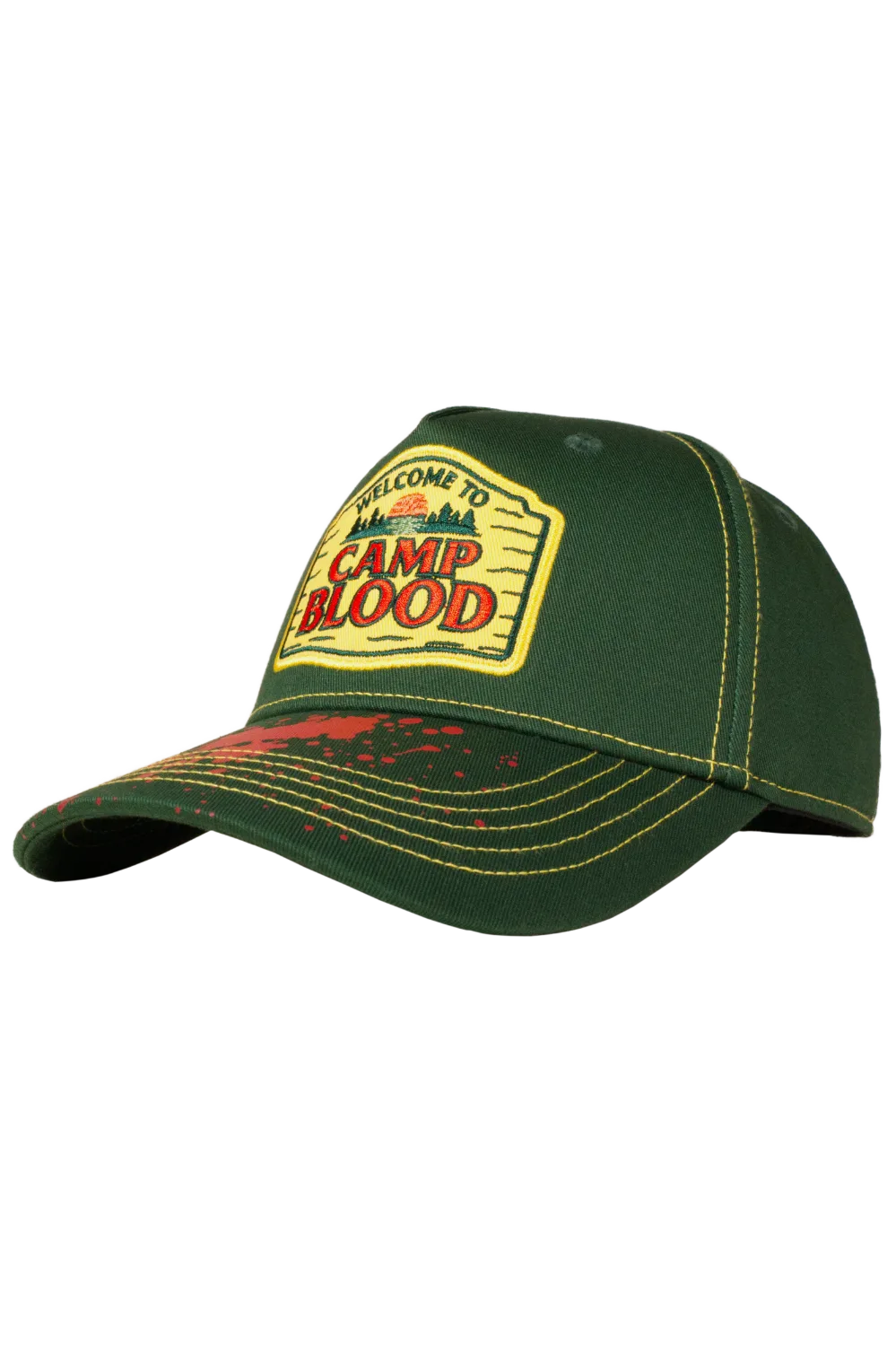 Camp Blood | Summer Camp Massacre Horror Cap | Splatter Caps